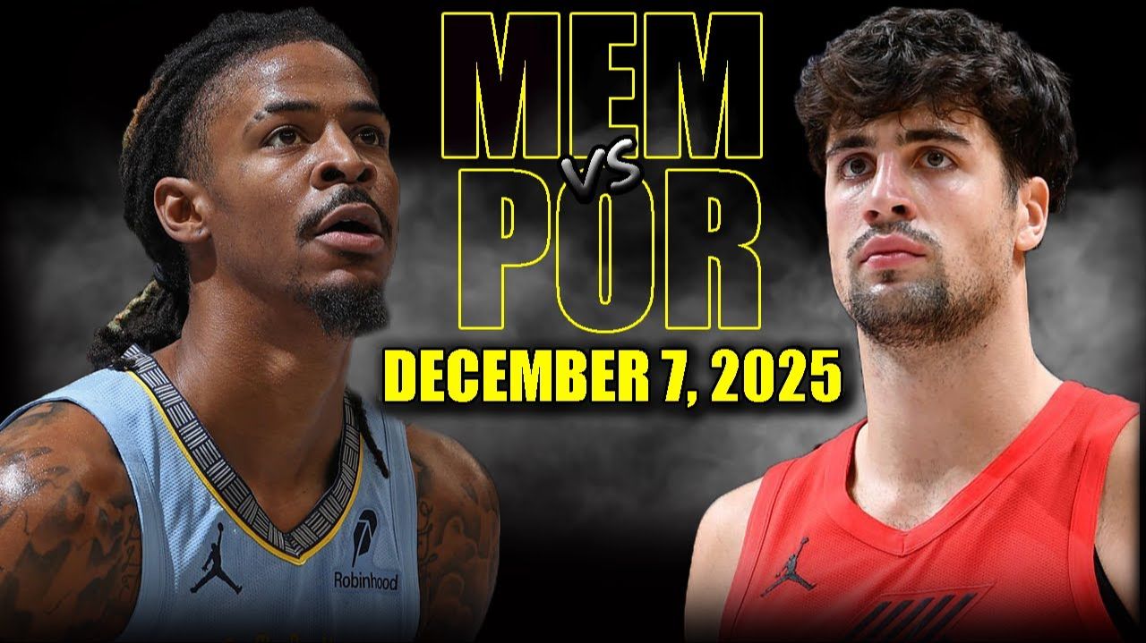 08.12.2025 | ОБЗОР МАТЧА | Мемфис Гриззлиз - Портленд Трэйл Блэйзерс | Highlights