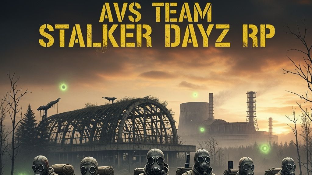 AVS TEAM STALKER DAYZ RP ЛУЧШИЙ СЕРВЕР НА ПЛАНЕТЕ #сталкеронлайн #сталкеррп #dayz