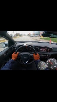 2016 KIA SPORTAGE 1.6 T-GDI - Ускорение