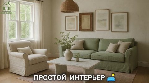 Простой интерьер со вкусом выглядит дорого 🛋️ фото идеи для вдохновения (9)