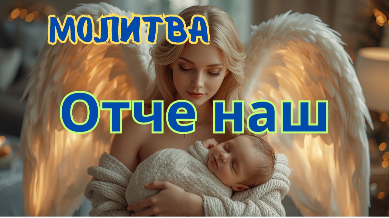Отче наш 🙏 Молитва о защите, здоровье и счастье