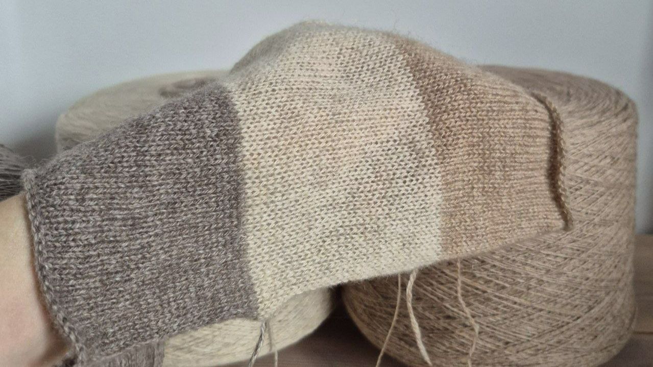 Gobi | верблюжонок + кашемир + шелк | обзор пряжи