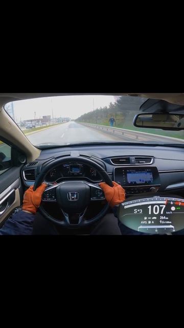 2021 HONDA CRV 1.5 lt мощностью 193 л.с. - Ускорение