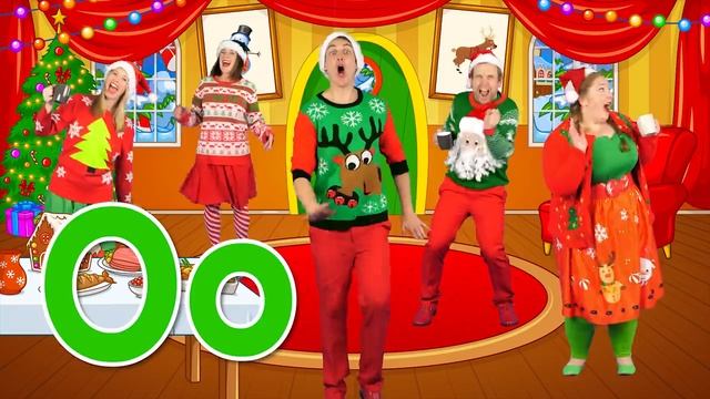 Phonics. ABC Christmas Song. Bounce Patrol