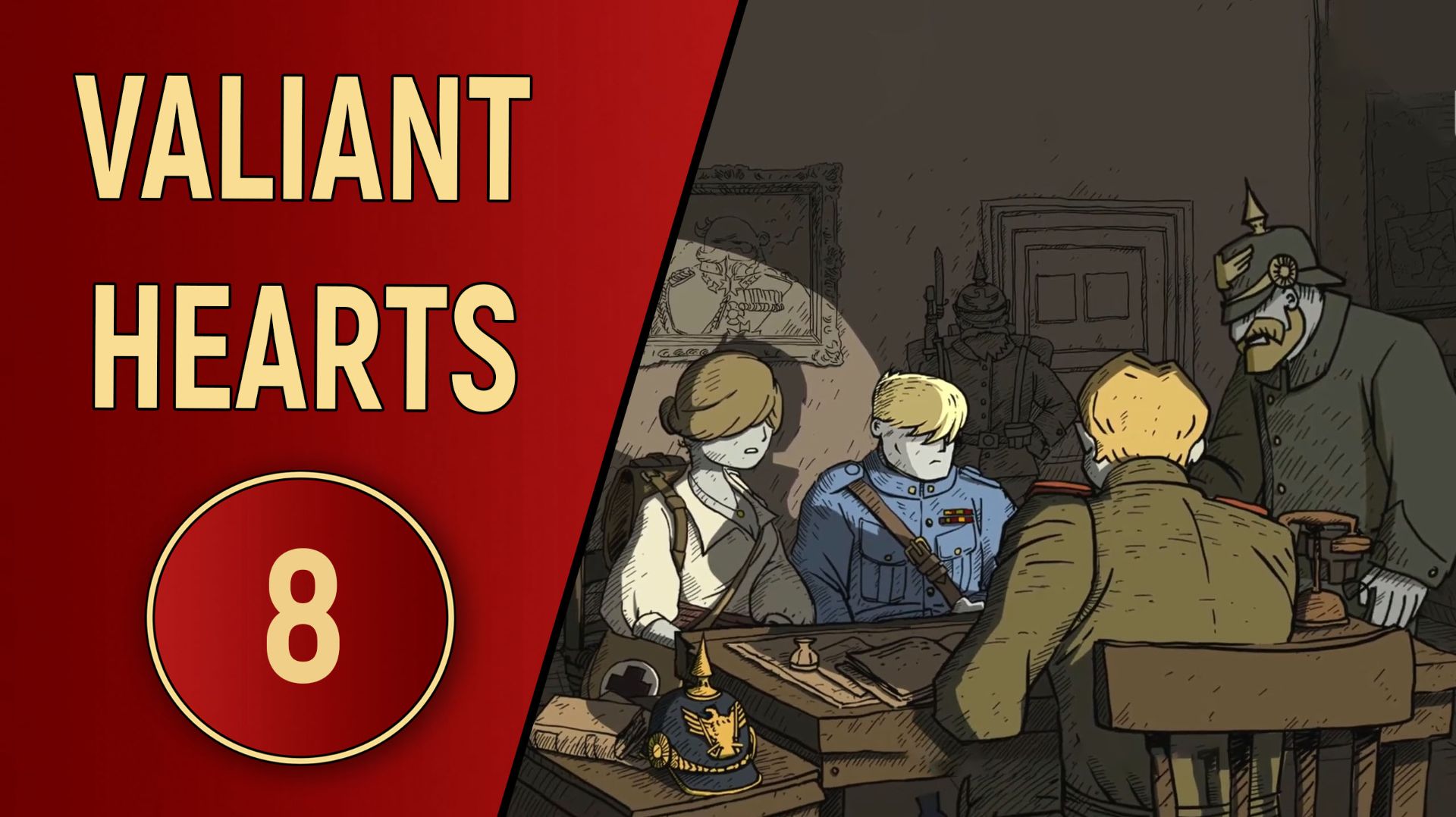 VALIANT HEARTS - ЧАСТЬ 8 - ЗЛОЙ ОФИЦЕР