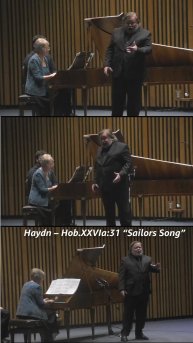 🎹 Гайдн «Sailors Song» – Янис Венгер и Стивен Тарп (тенор) на рояле Вальтера (копия МакНалти)