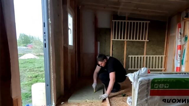 Вторые полы и утепление стен... 1ая часть...