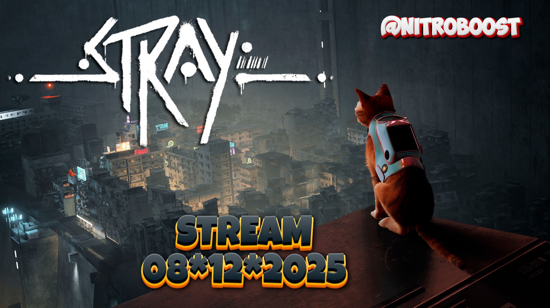 STRAY: Приключения котика в городе роботов