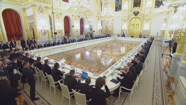 Владимир Путин проводит заседание Совета по стратегическому развитию и нацпроектам, Кремль 8 декабря