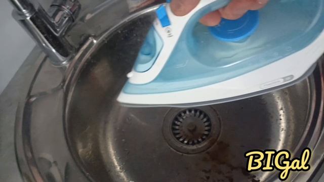 Чистка утюга от накипи