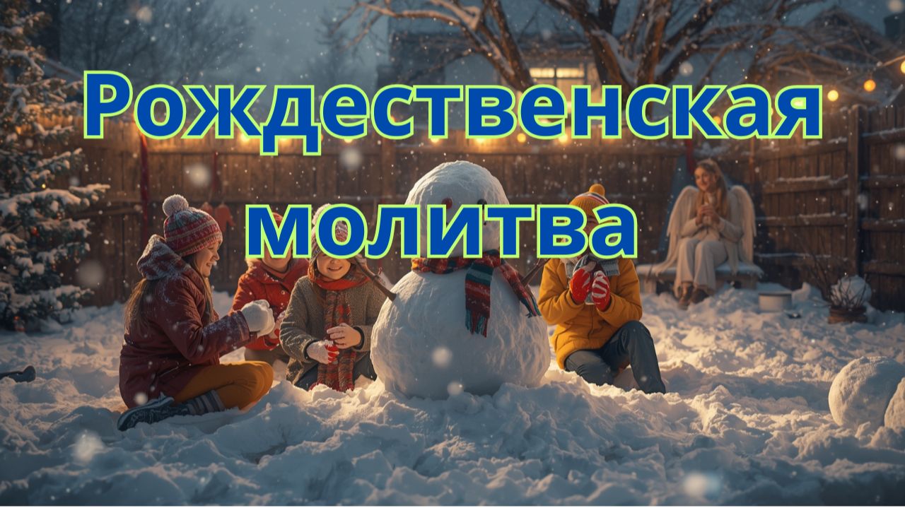 Рождественская молитва ✨ Тихая защита для семьи и дома