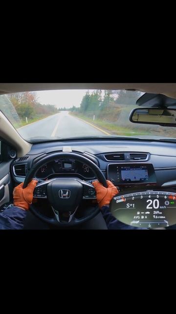 HONDA CRV 2021 - ИСПЫТАНИЕ ТОРМОЗОВ