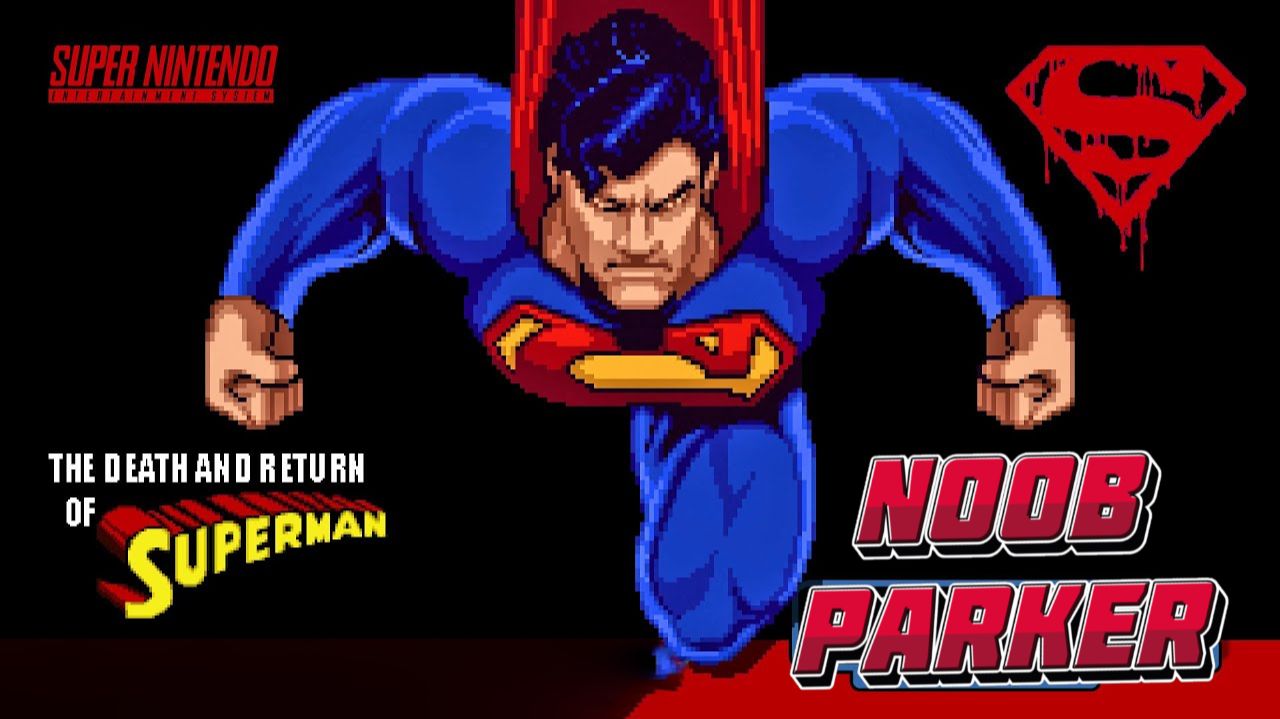 Superman, Death and Return of Super Nintendo Snes Ретро аркада