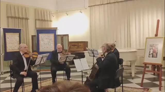 Квартет имени А.А. Алябьева. Видеофрагменты концерта "Зимняя рапсодия"