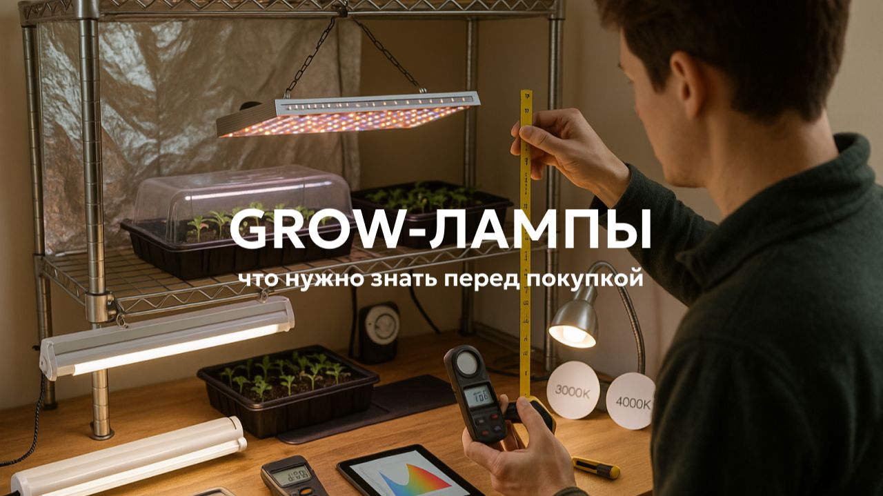 $30 против $300: что нужно знать перед покупкой лампы для рассады