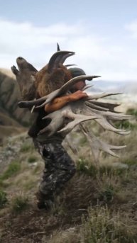 Своя ноша не тянет. Трофей 🦌👍