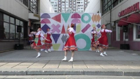 Русский народный танец | Группа КОЛАКОЛЬЦЫ | Культурный центр АТЛАНТ ЛИРА | День города Москвы