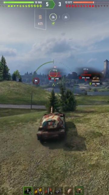 Поджигаю танки на Таране