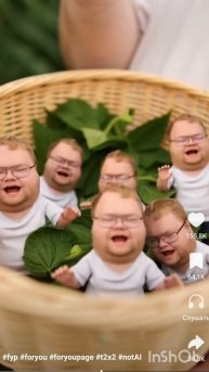 я пещеру нашла и детишек сосла