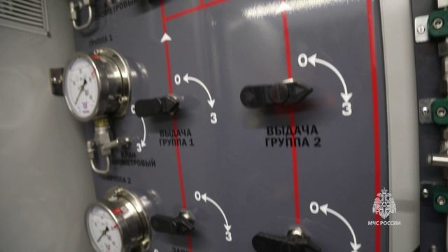 Амурским спасателям МЧС России поступил уникальный барокомплекс