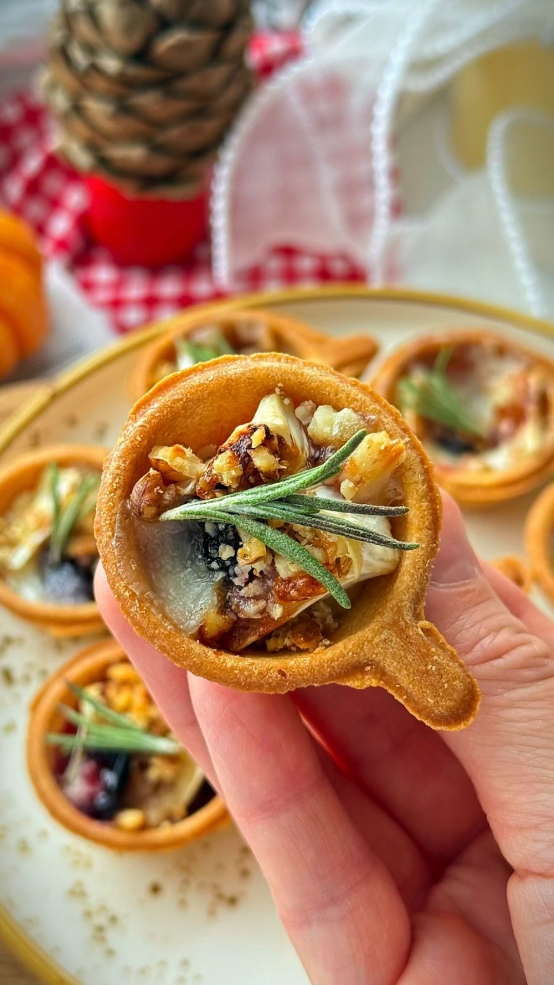 Камамбер в тарталетках🤤✨🎄