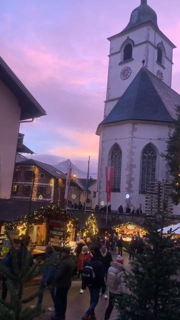 Магия Рождества в городке Санкт Вольфганг ✨ Адвент в туре по Венгрии и Австрии!