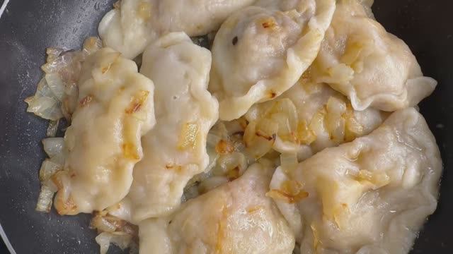 Вареники с капустой