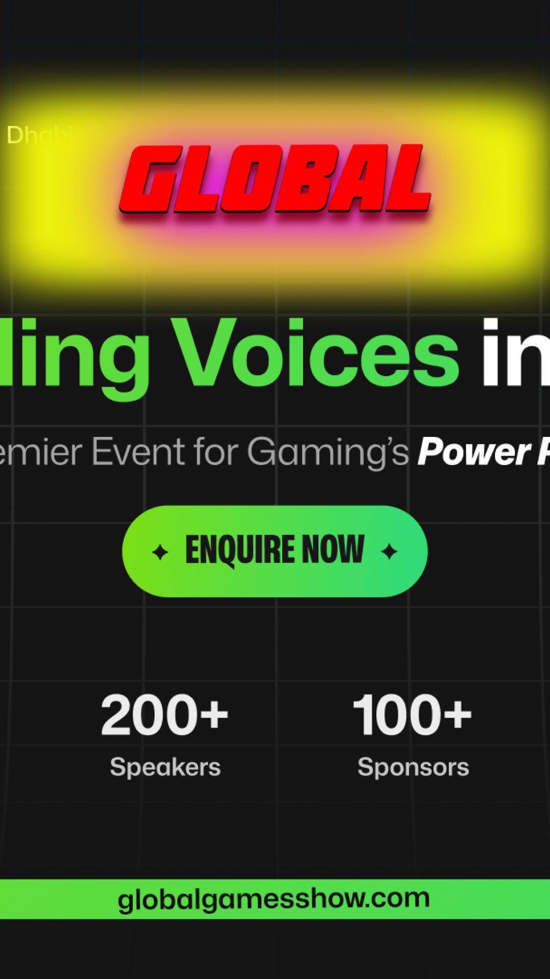 Global Games Show 2025 — большое событие индустрии в Абу-Даби