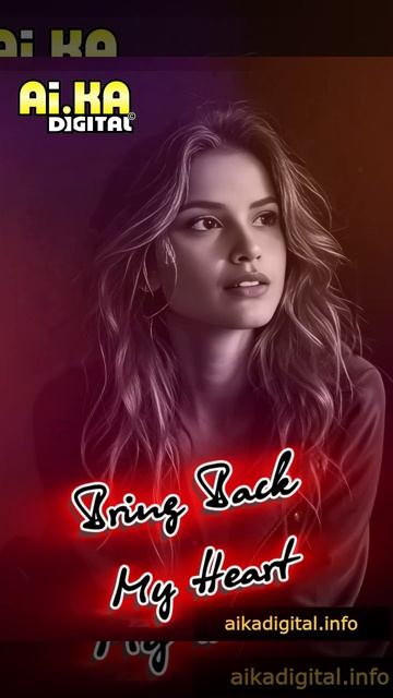 Bring Back My Heart - AI.KA Digital Singer (Teaser )