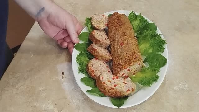 🎄🍾🌲Мясной рулет который украсит Новогодний стол!!!