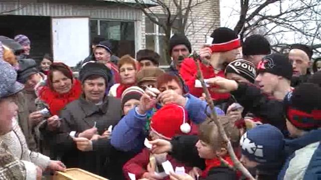 Проводы зимы 9 марта 2008 года Першино 2 часть