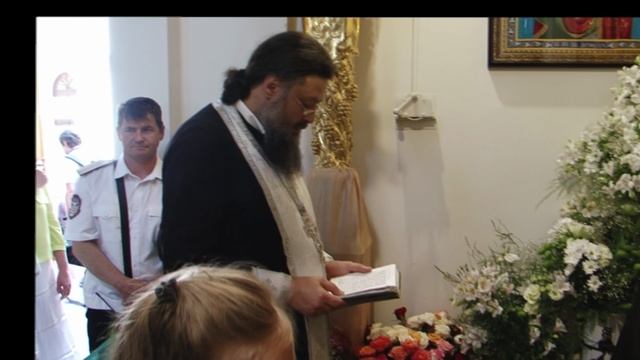 2021.06.11 Освящение Резной иконы свт. Луки Крымского