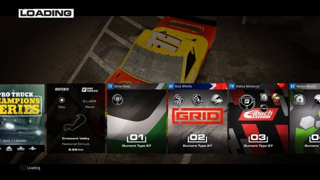GRID. Ultimate Edition - Career - Stock - 12 гонка (1 часть)