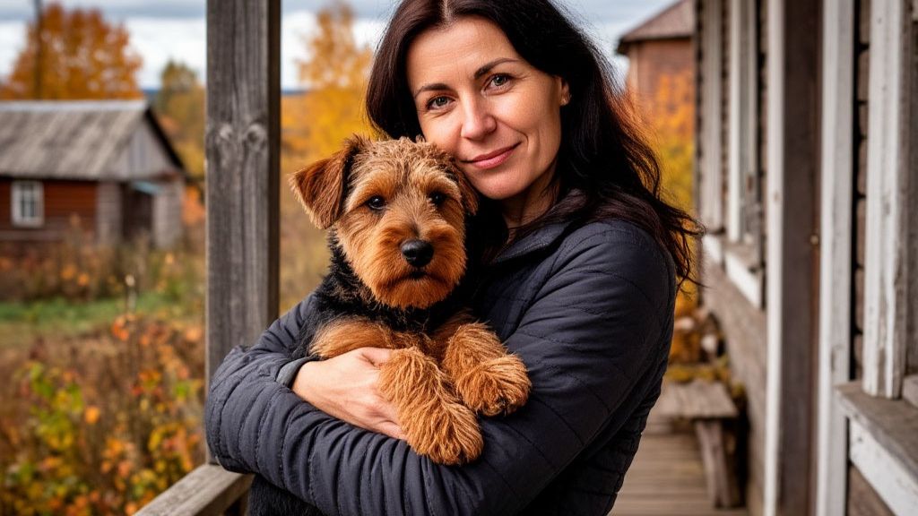 Я и мой любимый пёс вельш терьер