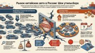 Утильсбор: Трансформация экспорта китайских авто в РФ