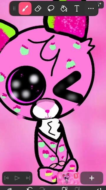 нарисовала свою любимую игрушку ^^