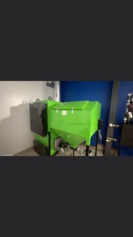 Пеллетная котельная мощностью 100 кВт, монтаж