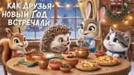 Мультфильм для детей. Как друзья Новый Год встречали