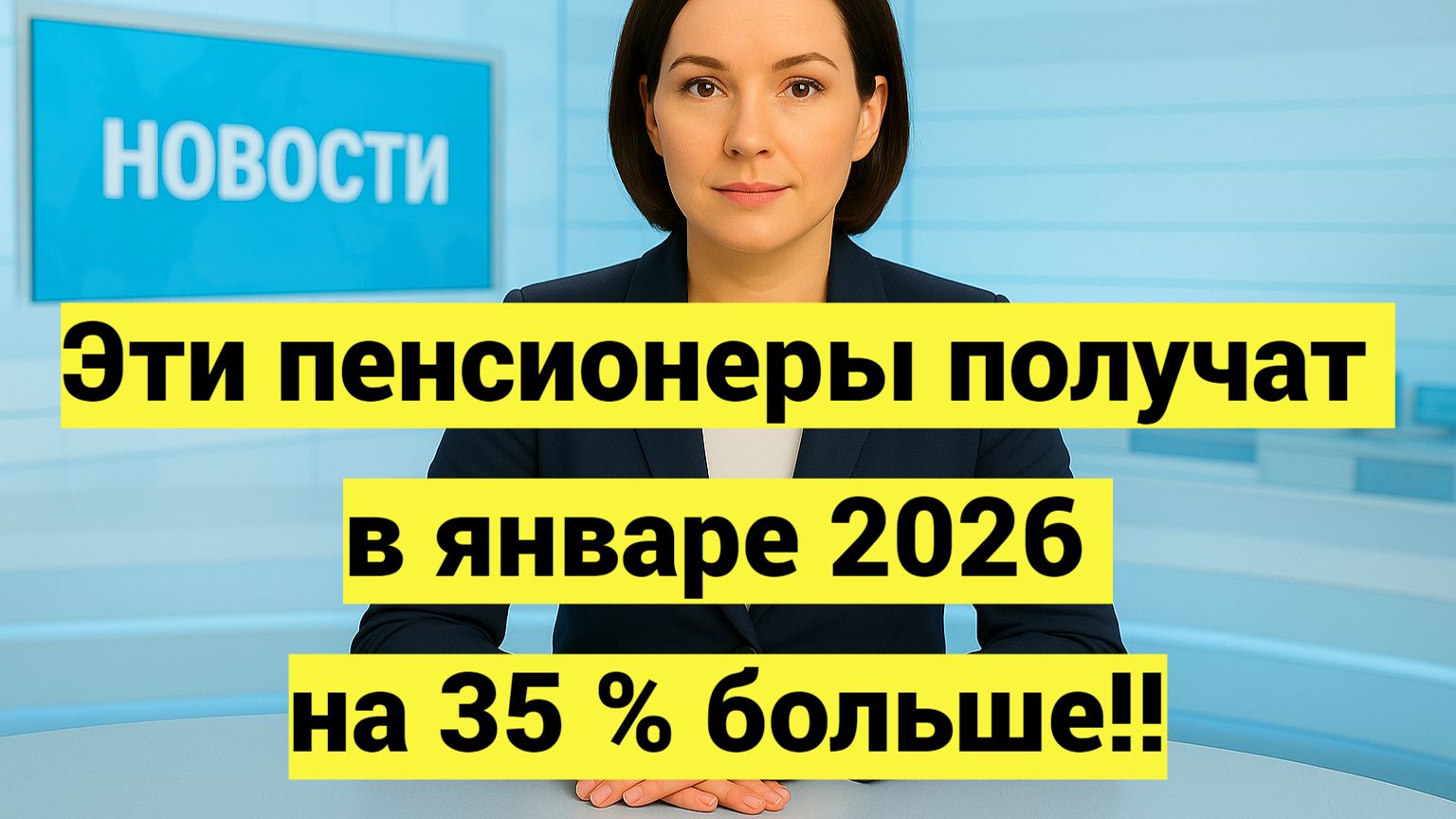 Эти пенсионеры в январе 2026 получат 35% больше!