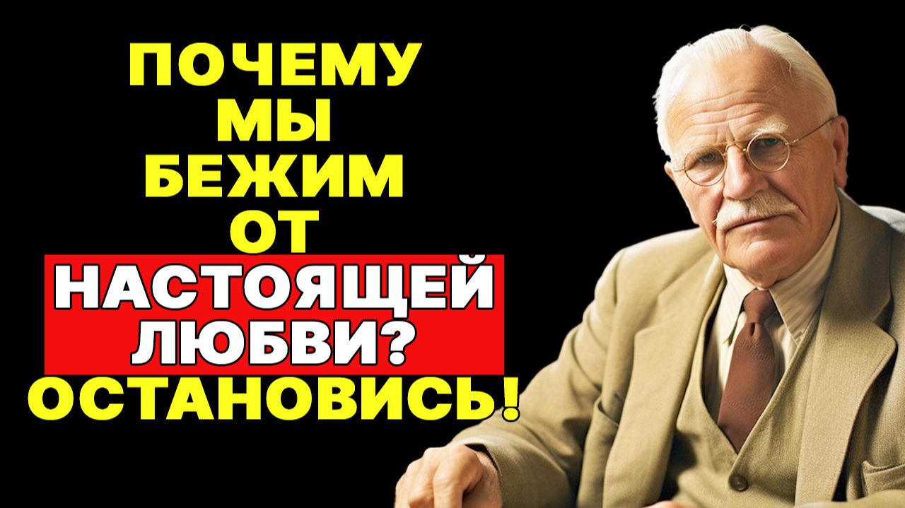 СТРАХ ОКАЗАЛСЯ ГЛАВНЫМ ПРИЗНАКОМ ЛЮБВИ. Ваша душа уже знает его имя | КАРЛ ЮНГ