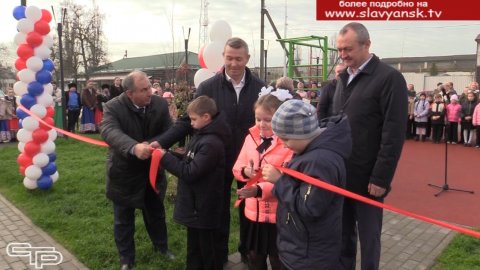 Предновогодний подарок для жителей