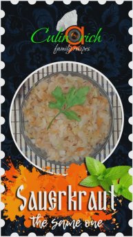 Sauerkraut, the same one* - right recipe from «Culinarich»