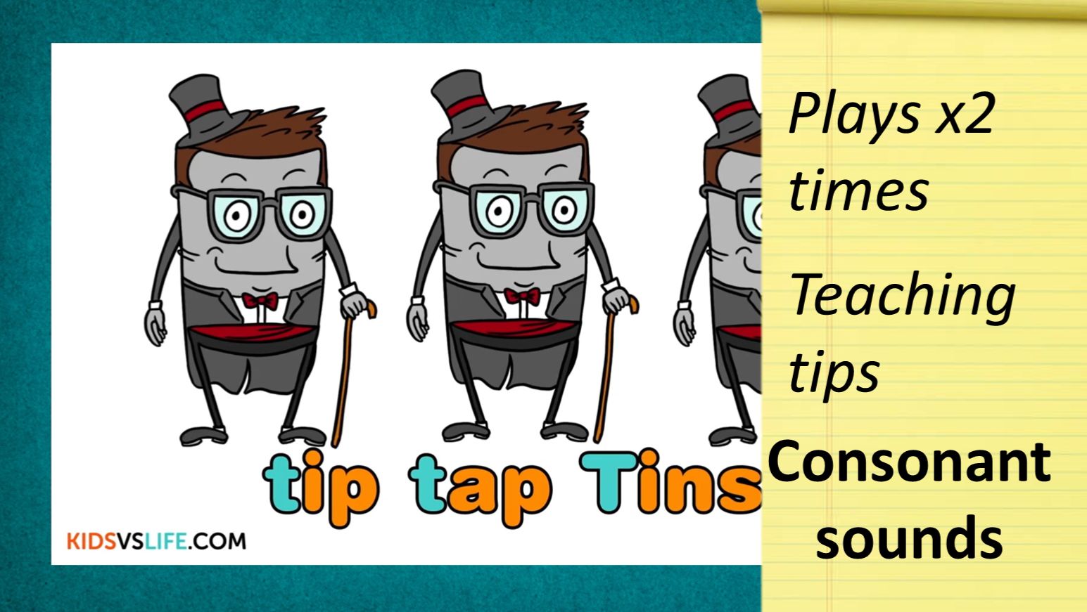 Kids vs Phonics t + teaching tips || Set 2: consonant sounds