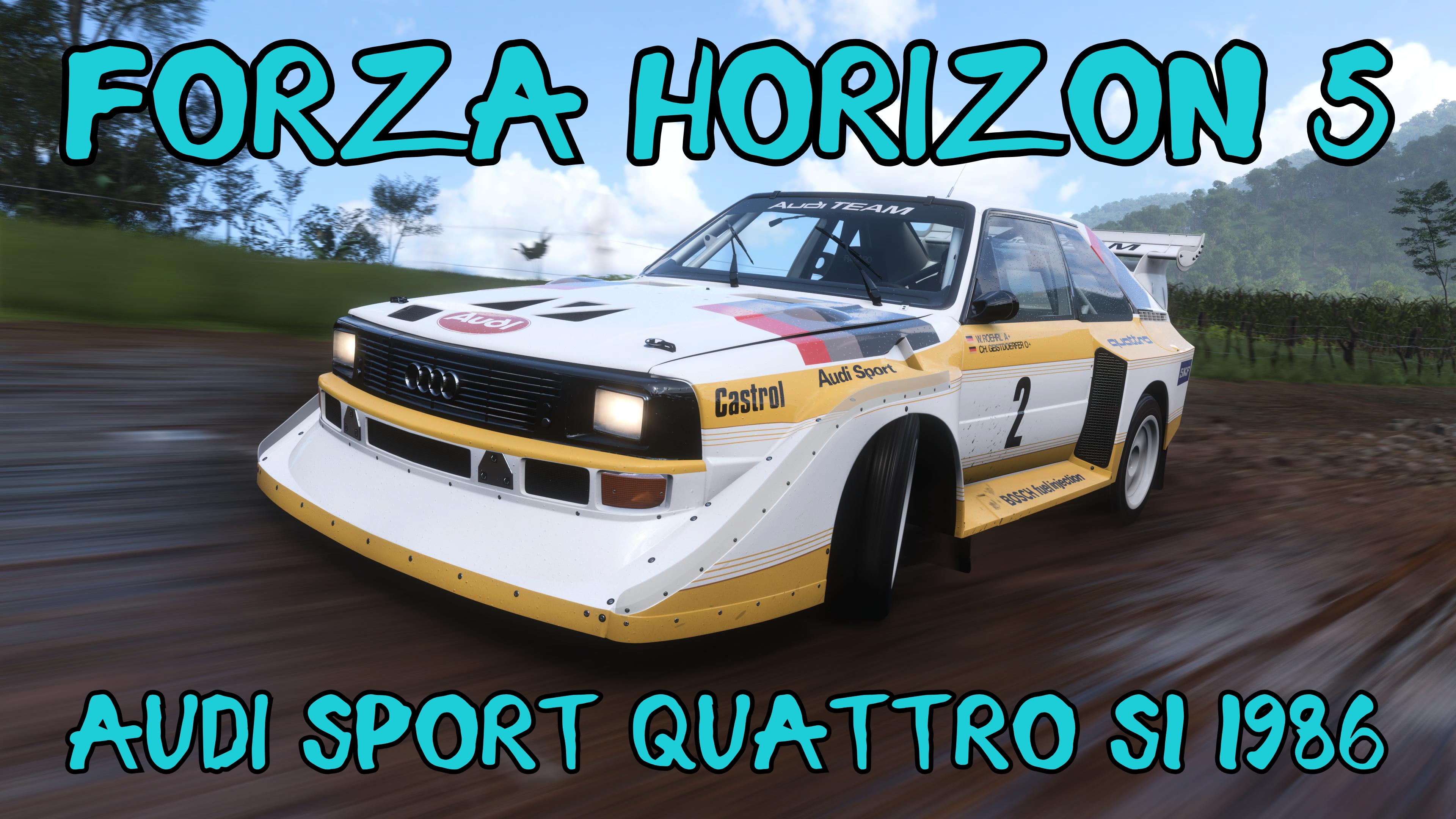 Немецкая Раллийная Легенда Ожила! Audi Sport Quattro S1 1986 в Forza Horizon 5 🚗🔥