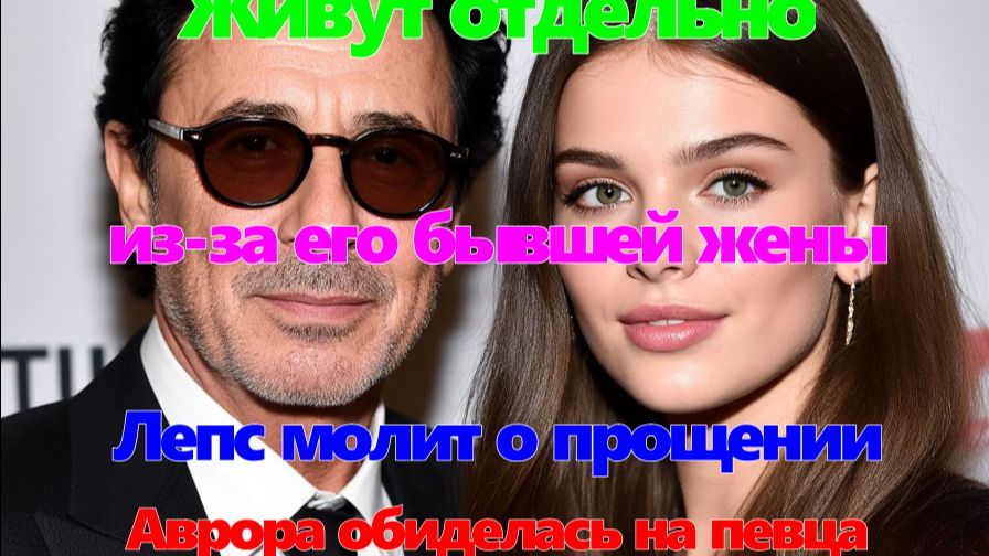 Живут отдельно, Лепс молит о прощении: Аврора обиделась на певца из-за его бывшей жены