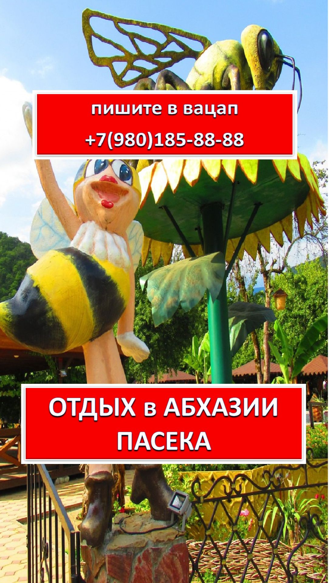 ОТДЫХ в АБХАЗИИ.  ПАСЕКА