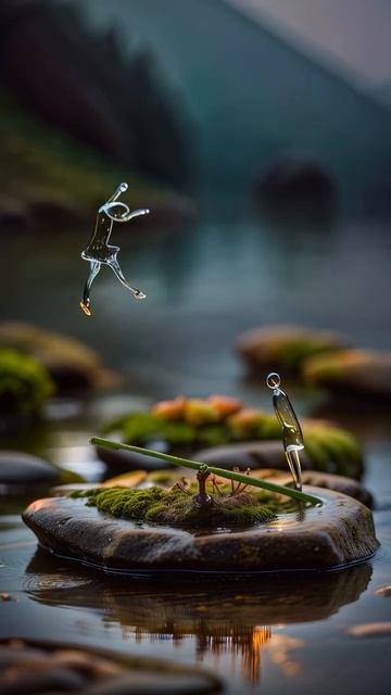 Котовасия №67: Люди-дождинки: осторожно, можно залипнуть!