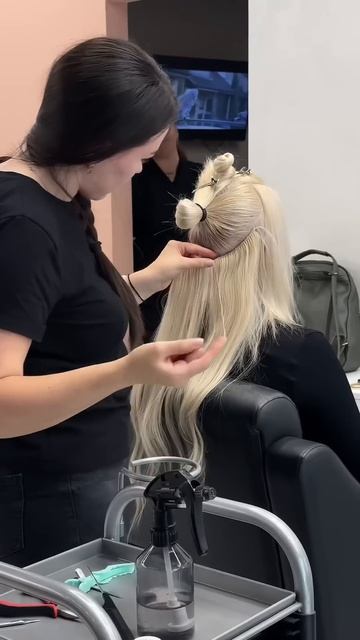 Микрокольца #masal #hair #наращиваниеволос #капсулы #микрокольца #наращивание #маскадля волос