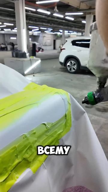 Локальная точка. Быстро и без проблем! #кузовнойремонт #детейлинг #покраска