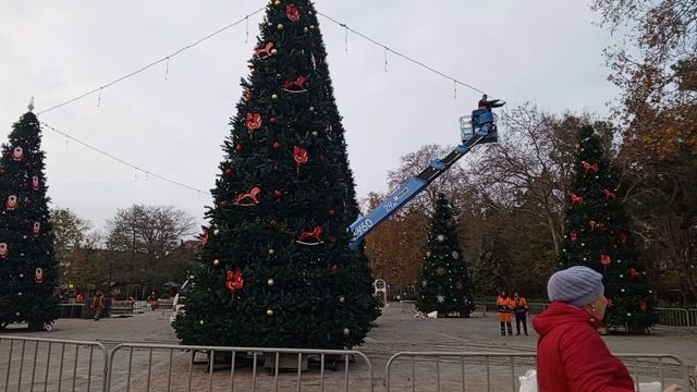 В Анапе наряжают новогодние ËЛКИ 2025-2026